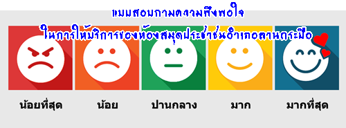 แบบสอบถามความพึงพอใจ