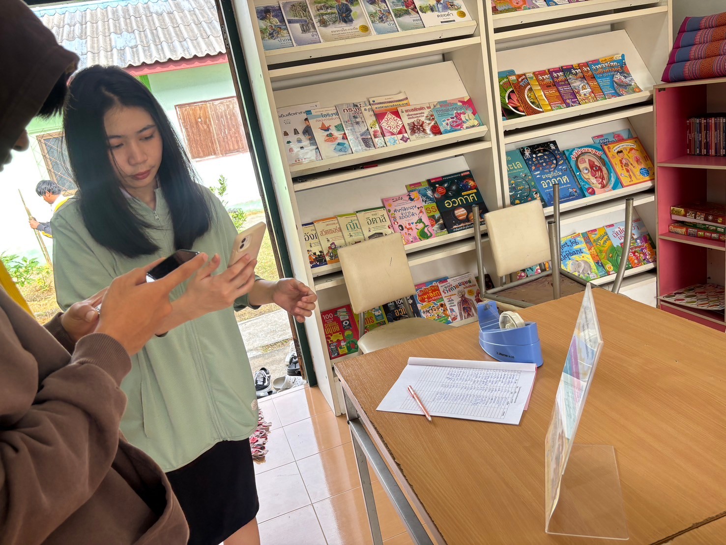 ประชาสัมพันธ์สำรวจความต้องการหนังสือและสื่อของห้องสมุดประชาชน