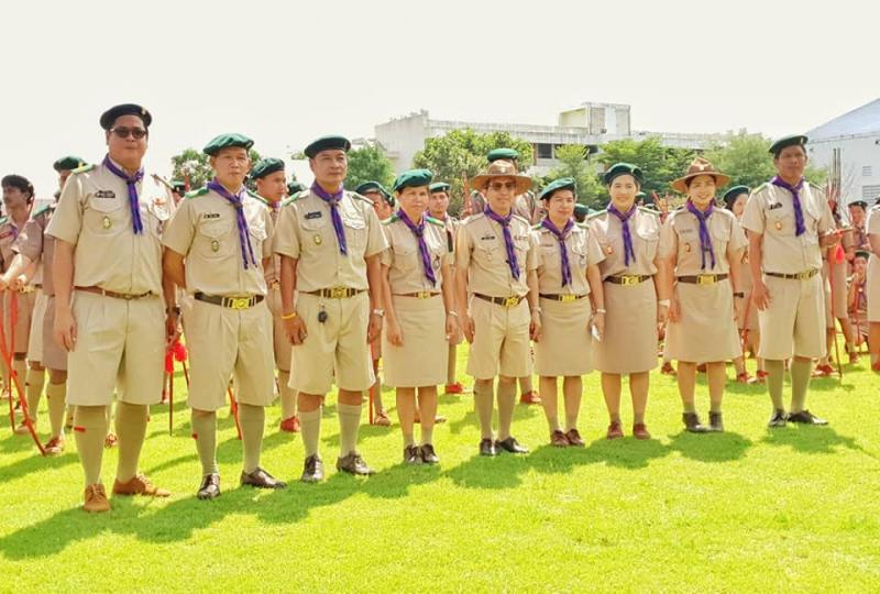 2. ร่วมพิธีถวายพระพรชัยมงคลและพิธีทบทวนคำปฏิญาณและสวนสนามเฉลิมพระเกียรติพระบาทสมเด็จพระวชิรเกล้าเจ้าอยู่หัว 