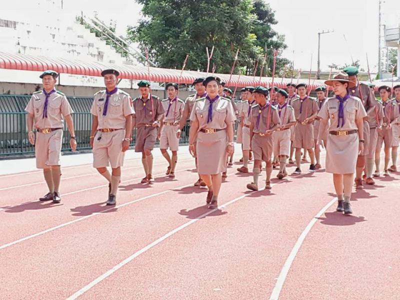 4. ร่วมพิธีถวายพระพรชัยมงคลและพิธีทบทวนคำปฏิญาณและสวนสนามเฉลิมพระเกียรติพระบาทสมเด็จพระวชิรเกล้าเจ้าอยู่หัว 