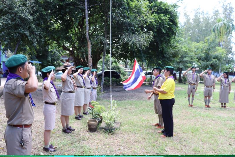 9. สกร.ระดับอำเภอบึงสามัคคี  “ลูกเสือจิตอาสา จิตอาสาพระราชทาน มุ่งประสานทำความดีด้วยหัวใจ”