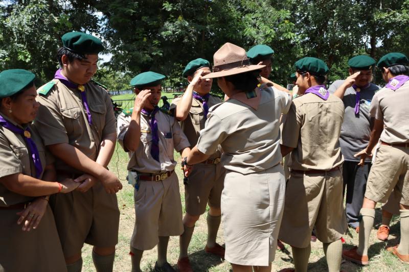 12. สกร.ระดับอำเภอบึงสามัคคี  “ลูกเสือจิตอาสา จิตอาสาพระราชทาน มุ่งประสานทำความดีด้วยหัวใจ”