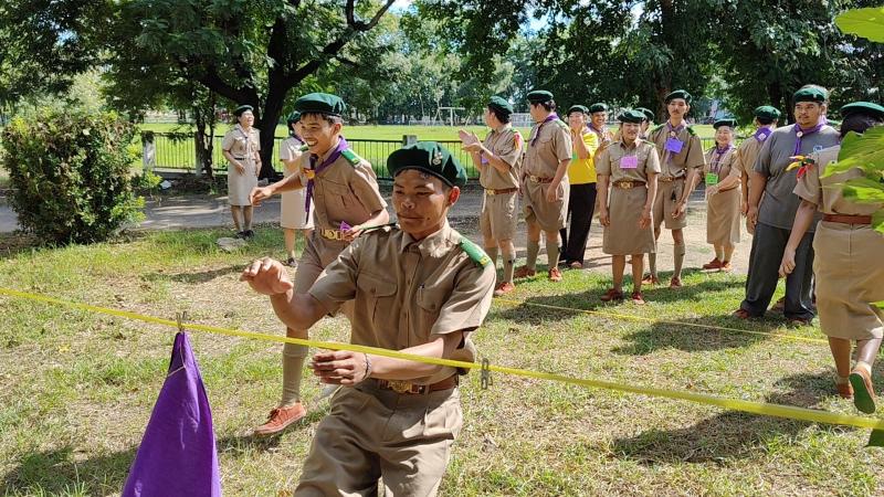 2. สกร.ระดับอำเภอบึงสามัคคี  “ลูกเสือจิตอาสาพระราชทาน มุ่งประสานทำความดีด้วยหัวใจ”