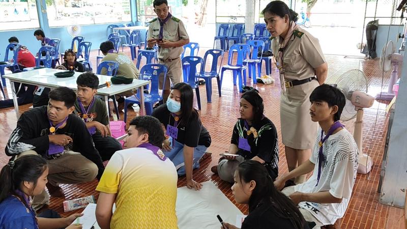 42. สกร.ระดับอำเภอบึงสามัคคี  “ลูกเสือจิตอาสา จิตอาสาพระราชทาน มุ่งประสานทำความดีด้วยหัวใจ”