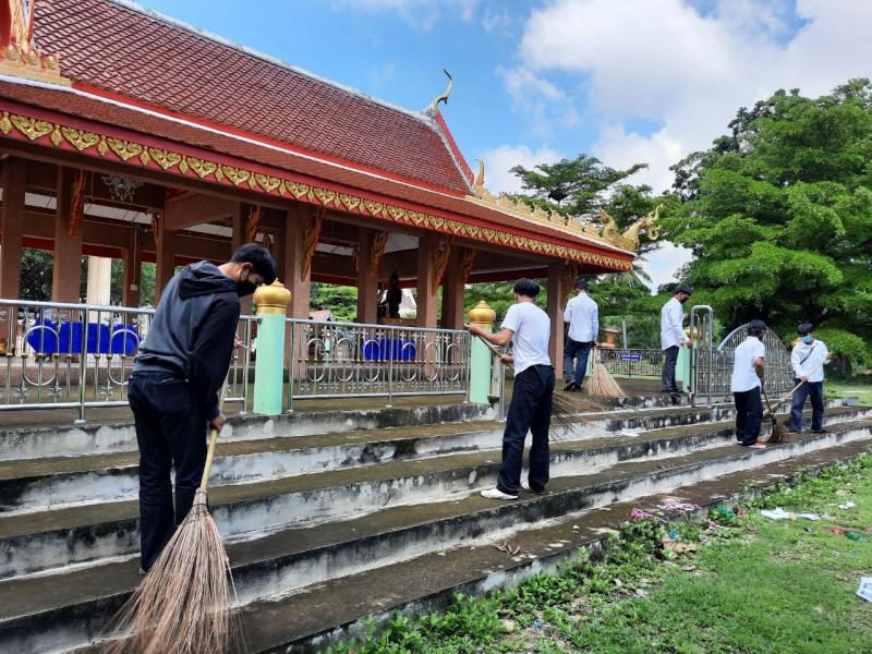 20. กศน.อำเภอขาณุวรลักษบุรี ไม่น้อยน่า ครู กศน.นำนักศึกษา ทำจิตอาสาทำความดี ด้วยหัวใจ