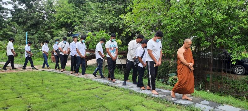 14. โครงการคุณธรรม จริยธรรม ในสถานศึกษาภาคเรียนที่ 1/2565    ในวันที่  11  สิงหาคม  2565 