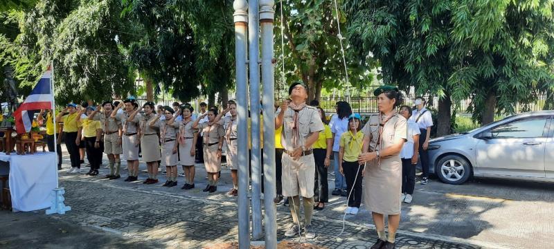 2. สกร.อำเภอขาณุวรลักษบุรี กิจกรรมลูกเสือจิตอาสา 