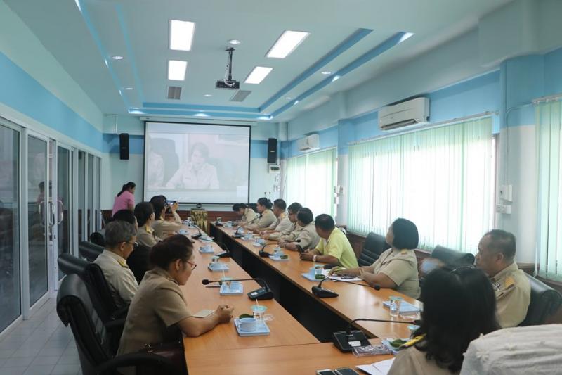 3. Video Conference“กศน.WOW”รมช.ศธ.กนกวรรณ ย้ำ 6 ข้อ กศน.กำแพงเพชร เตรียมการเดินหน้า