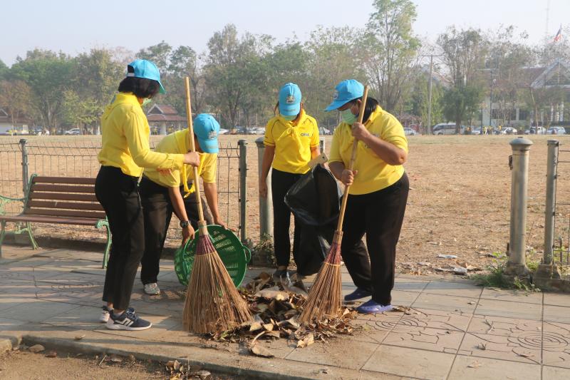 39. ร่วมกิจกรรมจิตอาสาพัฒนาปรับภูมิทัศน์ ทำความสะอาดสถานที่ท่องเที่ยววิถีชุมชน เนื่องในวันที่ระลึกพระบาทสมเด็จพระพุทธเลิศหล้านภาลัย