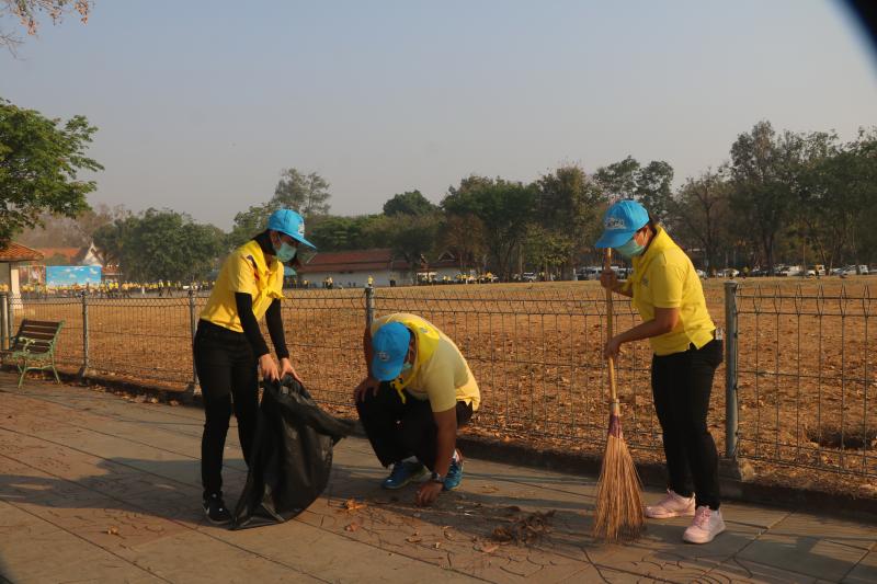 43. ร่วมกิจกรรมจิตอาสาพัฒนาปรับภูมิทัศน์ ทำความสะอาดสถานที่ท่องเที่ยววิถีชุมชน เนื่องในวันที่ระลึกพระบาทสมเด็จพระพุทธเลิศหล้านภาลัย