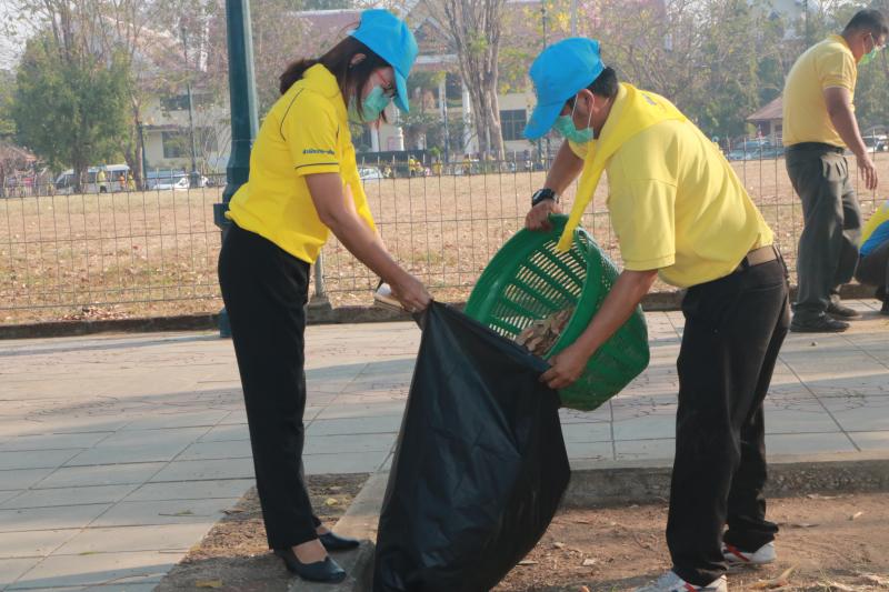 51. ร่วมกิจกรรมจิตอาสาพัฒนาปรับภูมิทัศน์ ทำความสะอาดสถานที่ท่องเที่ยววิถีชุมชน เนื่องในวันที่ระลึกพระบาทสมเด็จพระพุทธเลิศหล้านภาลัย