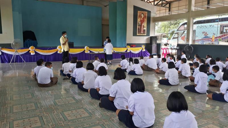 6. สำนักงาน กศน.จังหวัดกำแพงเพชร ร่วมกิจกรรมส่งเสริมการอ่าน  ณ โรงเรียนวัดราษฎร์เจริญพร ตำบลทรงธรรม 