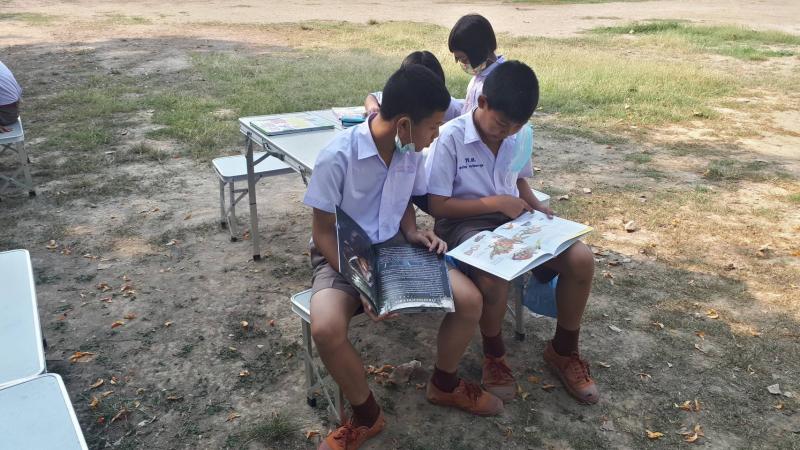 7. กิจกรรม  ส่งเสริมการอ่าน  ณ  โรงเรียนบ้านโนนม่วง  ตำบลนครชุม  อำเภอเมือง  จังหวัดกำแพงเพชร